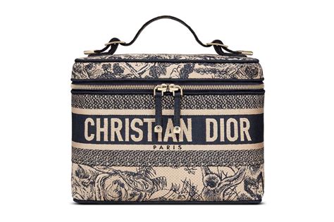 blue dior makeup bag|designer dior makeup bag.